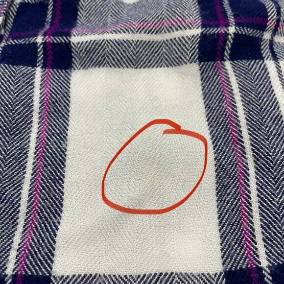 RAILS Jordyn Plaid Tunic Sleeveless Button Up Flannel Top Womens Size L High Low - Picture 10 of 10